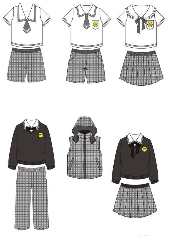 校服新風尚 班服與校服設(shè)計圖征集作品集錦